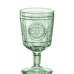 32 cl - Bormioli Rocco Romantic Calice Acqua Barocco in Vetro Temperato - Set 4 Pezzi