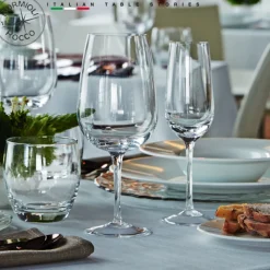 50 cl - Bormioli Rocco Spazio Calice Vino Rosso in Vetro - Set 6 Pezzi