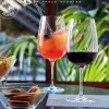 64 cl - Bormioli Rocco Spazio Calice Vino Rosso in Vetro - Set 6 Pezzi
