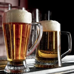 28.7 cl - Bormioli Rocco Stern Boccale Birra in Vetro - Set 2 Pezzi