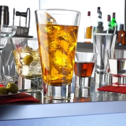 34 cl - Bormioli Rocco Ypsilon Bicchiere Rum in Vetro - Set 6 Pezzi