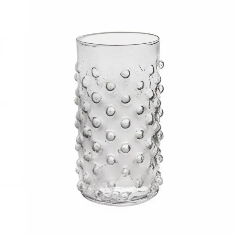 44 cl - Bubbles Bicchiere Bibita in Vetro Soffiato - Set 6 Pezzi