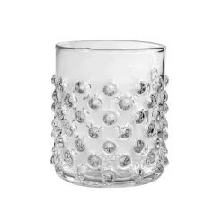 54.6 cl - Bubbles Bicchiere Whisky in Vetro Soffiato - Set 4 Pezzi