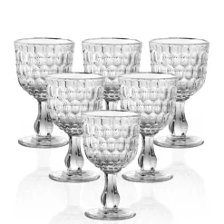 29 cl - Camelot Calice Acqua in Vetro - Set 6 Pezzi