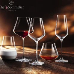 30 cl - Chef & Sommelier Reveal Up Bicchiere Acqua in Vetro - Set 6 Pezzi