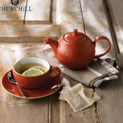42.6 cl - Churchill Stonecast Porcelain Teapot