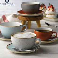 10 cl - Churchill Stonecast Tazzina Caffé In Porcellana