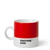 12 cl - Copenhagen Pantone 2035 Tazzina Caffé In Porcellana