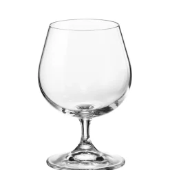 60 cl - Crystalex Bohemia Lara Calice Snifter in Vetro - Set 6 Pezzi