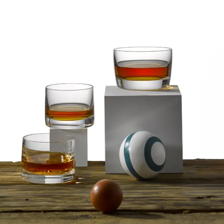 15 cl - Crystalex Bohemia Neat Bicchiere Whisky in Vetro - Set 6 Pezzi