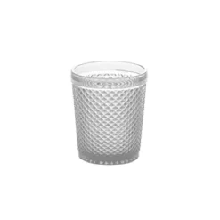 30.8 cl - Diamante Bicchiere Acqua In Vetro - Set 6 Pz
