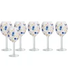7 cl - Fantasia 4 Calice Liquore in Vetro Borosilicato - Set 6 Pezzi