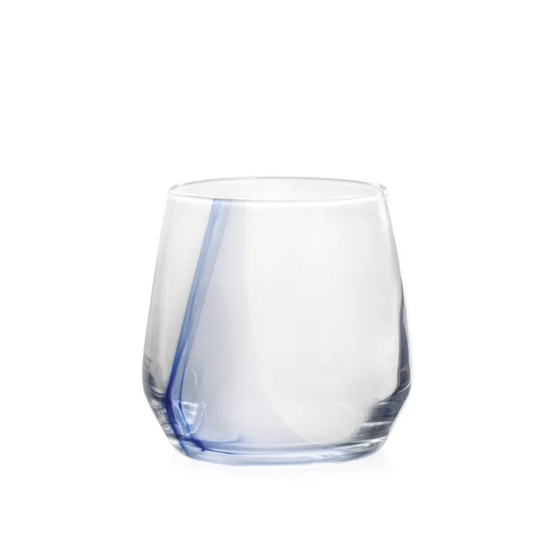 37 cl - H&H Breeze Bicchiere Acqua In Vetro - Set 6 Pz