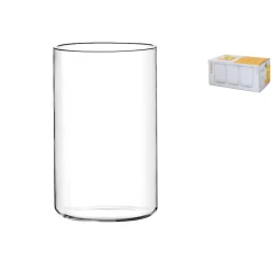 55 cl - H&H Fusion Bicchiere Bibita In Vetro Borosilicato - Set 6 Pz