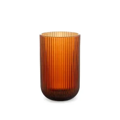 45 cl - H&H Peony Bicchiere Bibita In Vetro - Set 6 Pz