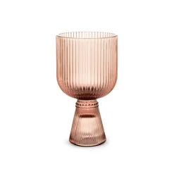 27 cl - H&H Peony Calice Multiuso In Vetro - Set 6 Pz