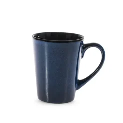 30 cl - H&H Tierra Tazza Mug Colori Assortiti In Stoneware Set 6 Pz