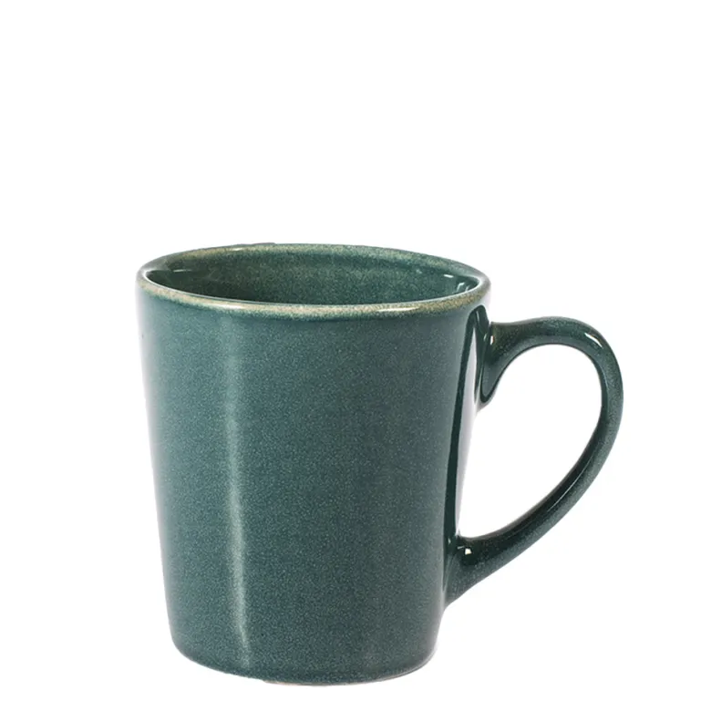 20 cl - H&H Tierra Tazza Té Colori Assortiti In Stoneware Set 6 Pz