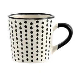 22 cl - H&H Vhera Tazza Té Colori Assortiti In Stoneware Set 6 Pz