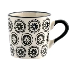 8.5 cl - H&H Vhera Tazzina Caffé Colori Assortiti In Stoneware Set 6 Pz