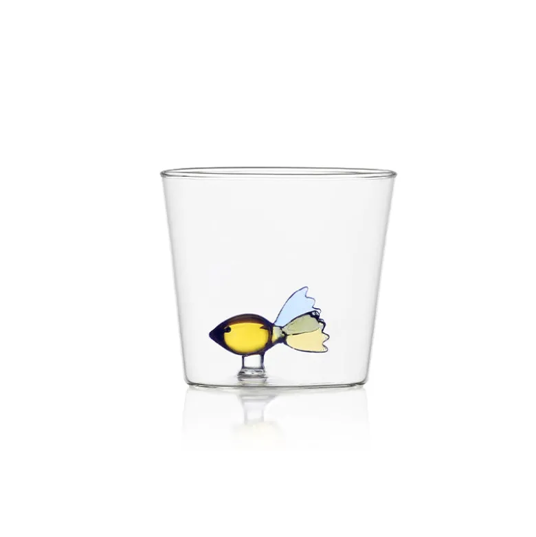 30 cl - Ichendorf Animal Farm Bicchiere Acqua in Vetro Borosilicato - Set 6 Pz