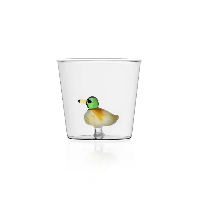 30 cl - Ichendorf Animal Farm Bicchiere Acqua in Vetro Borosilicato - Set 6 Pz