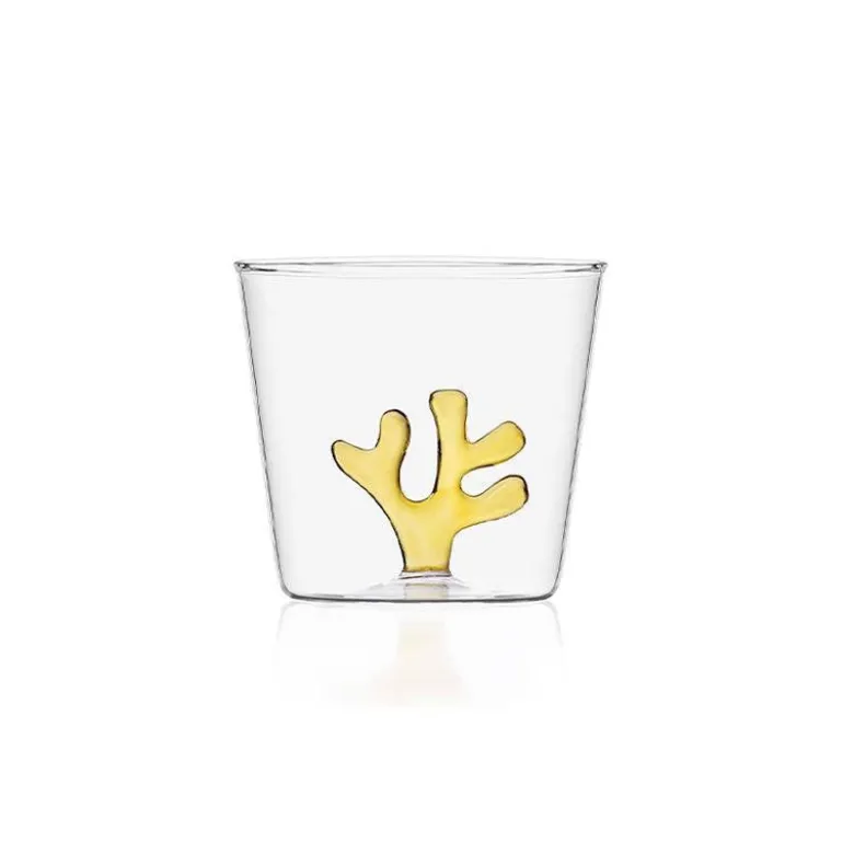 30 cl - Ichendorf Coral Reef Bicchiere Acqua Corallo in Vetro Borosilicato