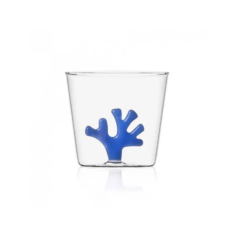 30 cl - Ichendorf Coral Reef Bicchiere Acqua Corallo in Vetro Borosilicato