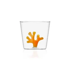 30 cl - Ichendorf Coral Reef Bicchiere Acqua Corallo in Vetro Borosilicato