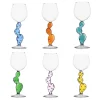 35 cl - Ichendorf Desert Plants Calice Acqua Cactus in Vetro Borosilicato - Set 6 Pezzi