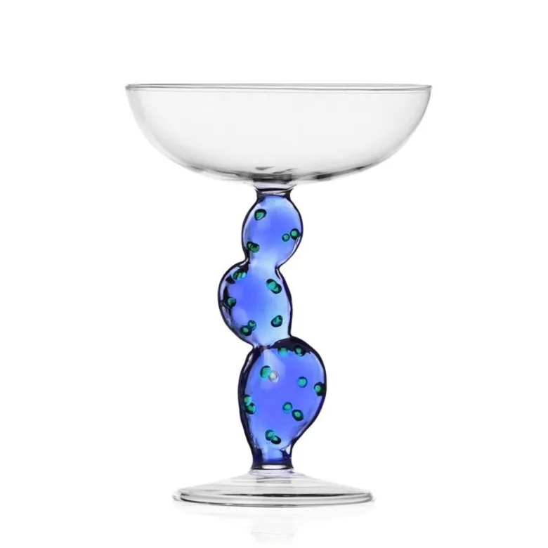 30 cl - Ichendorf Desert Plants Coppa Champagne In Vetro Borosilicato