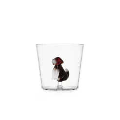 30 cl - Ichendorf Dogs Bicchiere Acqua Tumbler In Vetro Borosilicato