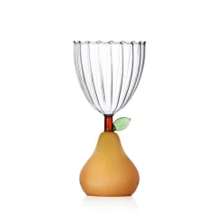30 cl - Ichendorf Fruits And Flowers Calice Multiuso In Vetro Borosilicato