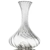 150 cl - Italesse Vertigo Decanter Vino In Vetro Cristallino Con Stopper AcrilicoTrasparente