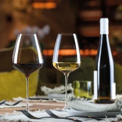 61.5 cl - Italesse Wine 60 Calice Vino Bianco In Vetro Cristallino Set 6 Pz