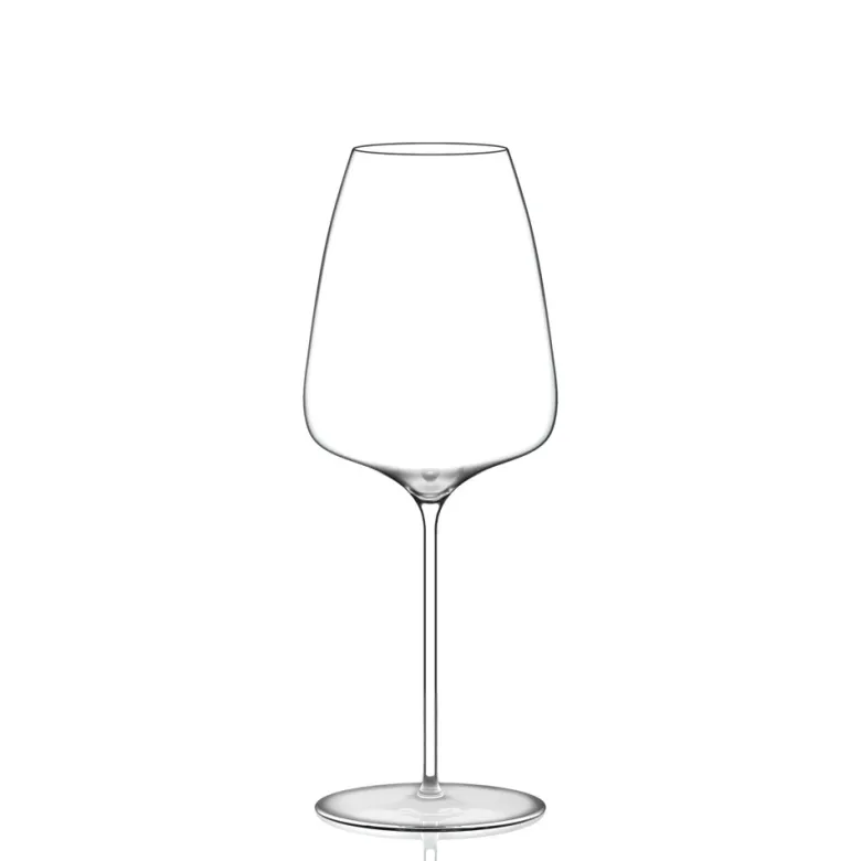 61.5 cl - Italesse Wine 60 Calice Vino Bianco In Vetro Cristallino Set 6 Pz