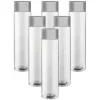 75 cl - Kefass Bottiglia Acqua Cilindrica In Vetro con Tappo a Vite - Set 6 Pz