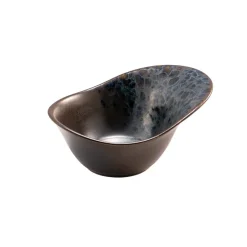 60 cl - Le Coq Phobos Coppa Petalo Ovale In Stoneware Set 4 Pz