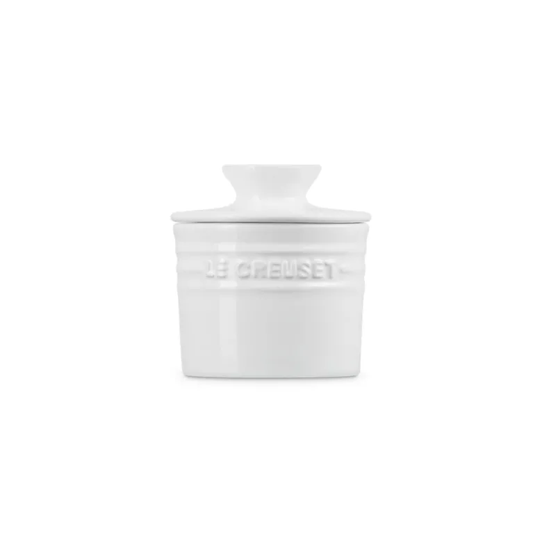 17 cl - Le Creuset Barattolo Porta Burro In Gres Vetrificato