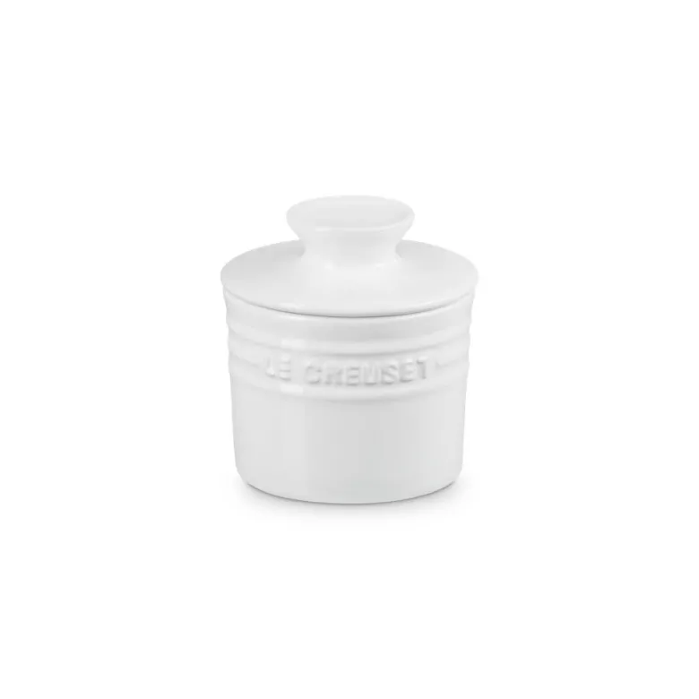 17 cl - Le Creuset Barattolo Porta Burro In Gres Vetrificato