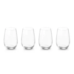 46 cl - Le Creuset Bicchiere Acqua In Vetro Set 4 Pz