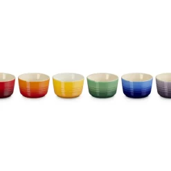 10 cl - Le Creuset Cucinare & Infornare Mini Ramequin In Gres Vetrificato Set 6 Pz