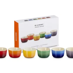 10 cl - Le Creuset Cucinare & Infornare Mini Ramequin In Gres Vetrificato Set 6 Pz