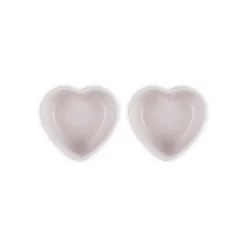 30 cl - Le Creuset Cuore Ramequin In Gres Vetrificato Set 2 Pz