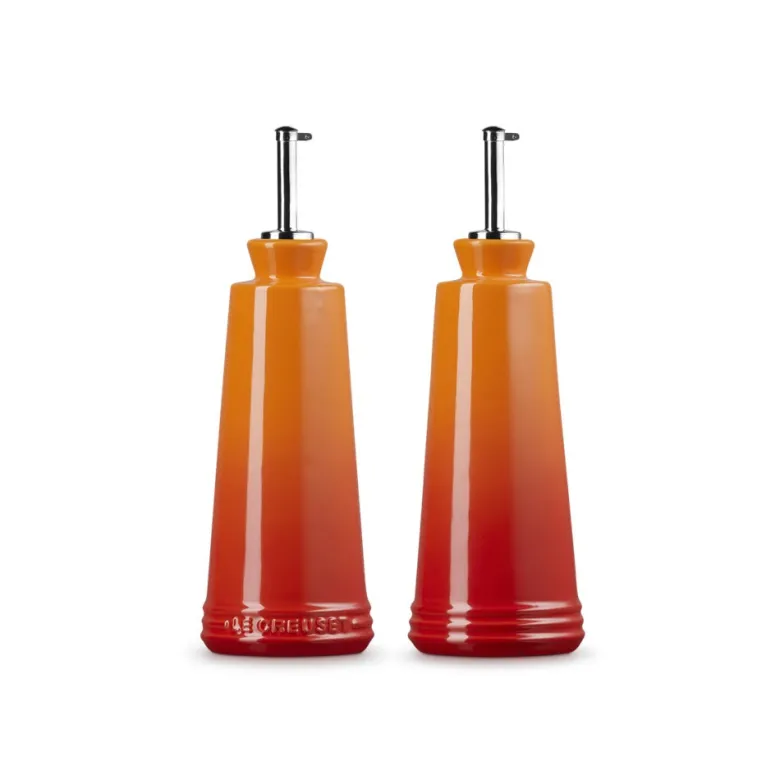 30 cl - Le Creuset Evolution Set Olio e Aceto In Gres Vetrificato Set 2 Pz