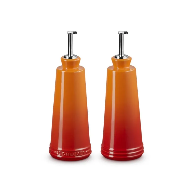 30 cl - Le Creuset Evolution Set Olio e Aceto In Gres Vetrificato Set 2 Pz