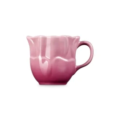 33 cl - Le Creuset Fiore Anemone Tazza Mug In Gres Vetrificato