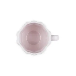 33 cl - Le Creuset Fiore Anemone Tazza Mug In Gres Vetrificato