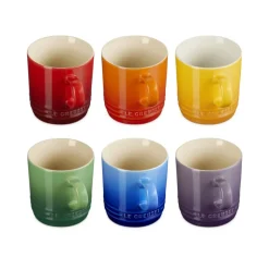 20 cl - Le Creuset London Tazza Cappuccino In Gres Vetrificato - Set 6 Pz