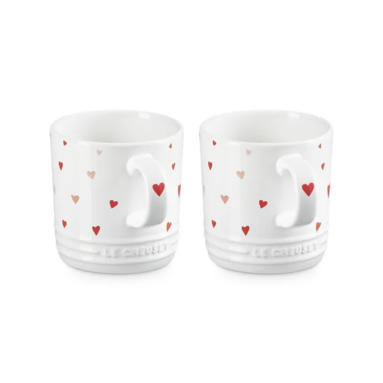 35 cl - Le Creuset London Tazza Mug In Gres Vetrificato Set 2 Pz